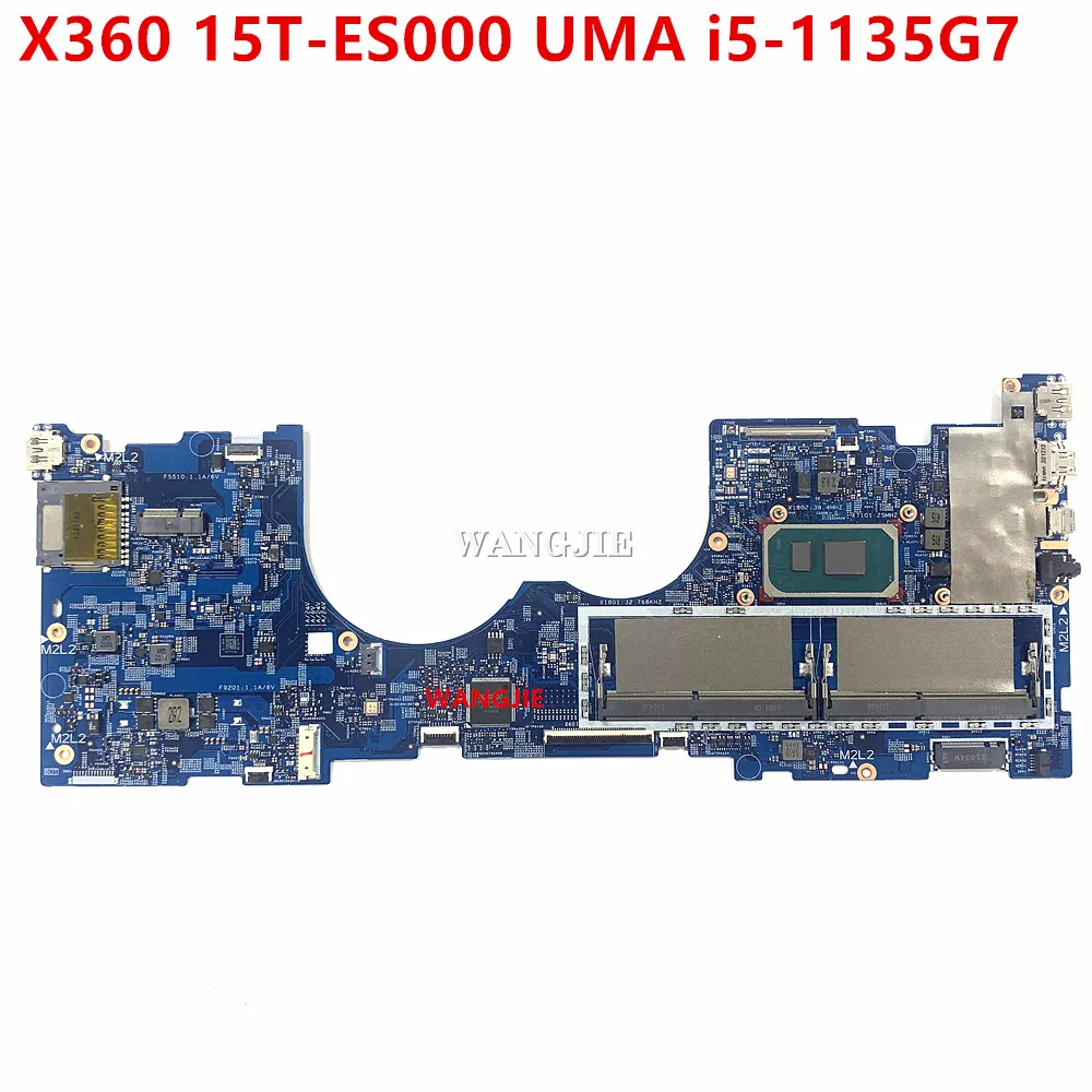 

203038-1 For HP ENVY REFURB X360 15T-ES000 15-ES Laptop Motherboard M45472-601 M45472-001 UMA i5-1135G7 WIN 100% Working