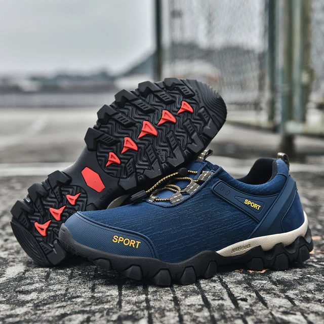 Zapatos de Trekking al aire libre para hombre, zapatillas