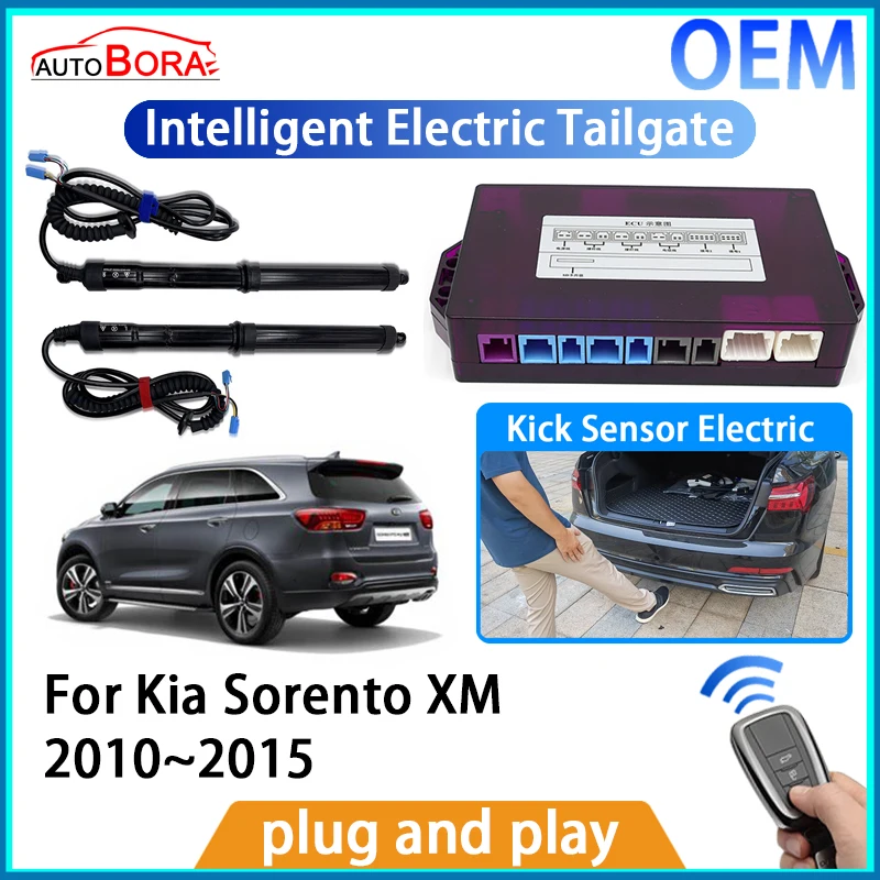 

AutoBora Intelligent Electric Tailgate Automatic Lifting Kit Remote Control Opener Trunk for Kia Sorento XM 2010~2015