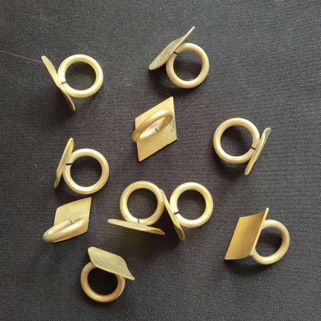 

5pcs Alto sax repair parts Brass unpainted Brass