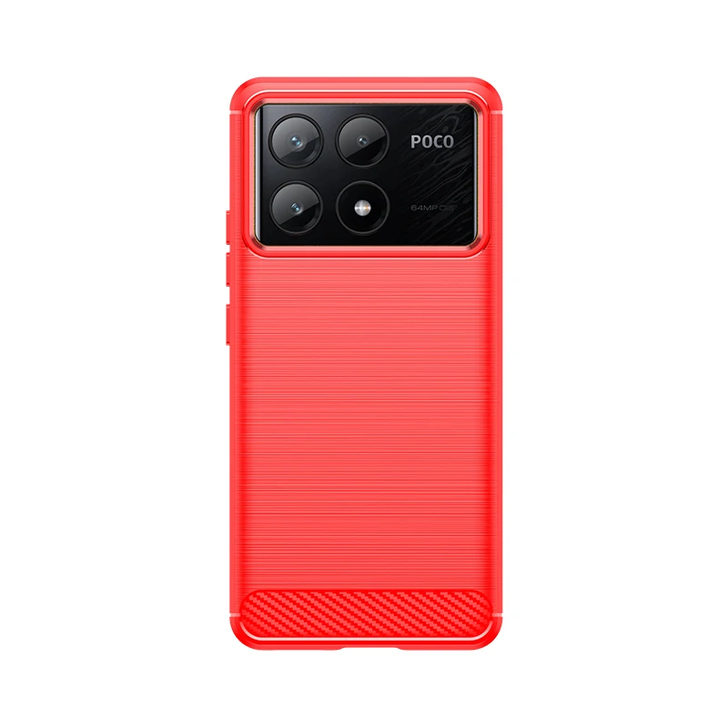 Luxury Shockproof TPU Brushed Rubber Protective Phone Case