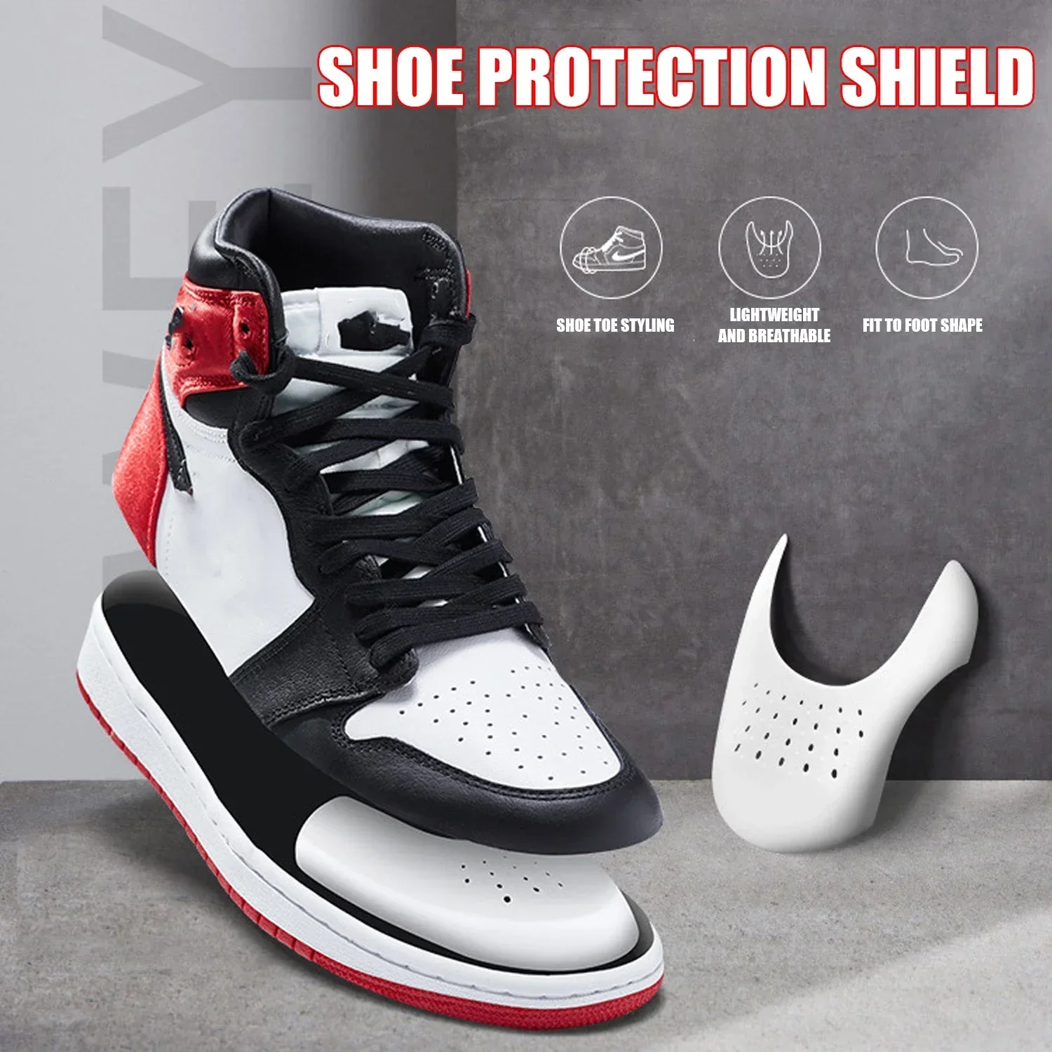 Shoe Crease Guard: Anti-Wrinkle Lightweight Shield Inserts