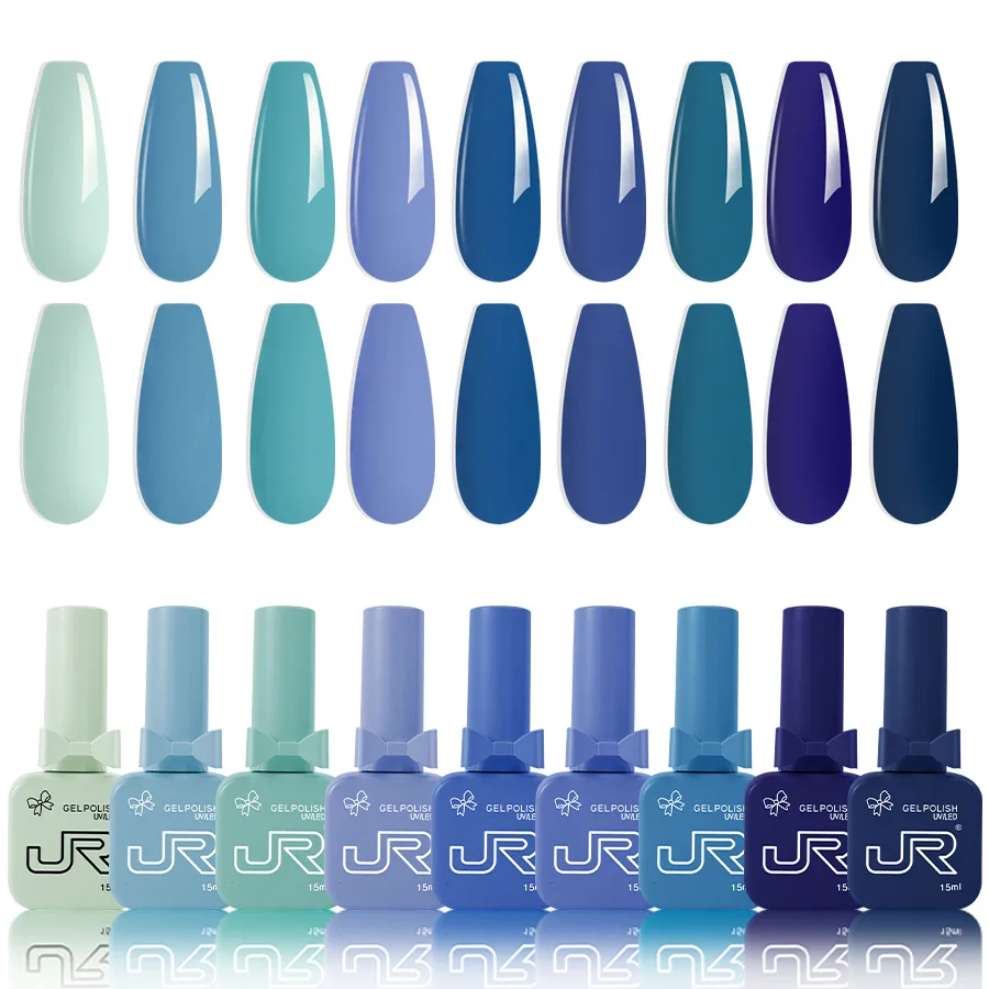 Vibrant 90-Color Gel Nail Polish Set - 15ml Semi-Permanent UV LED Formula for All-Season DIY Manicures