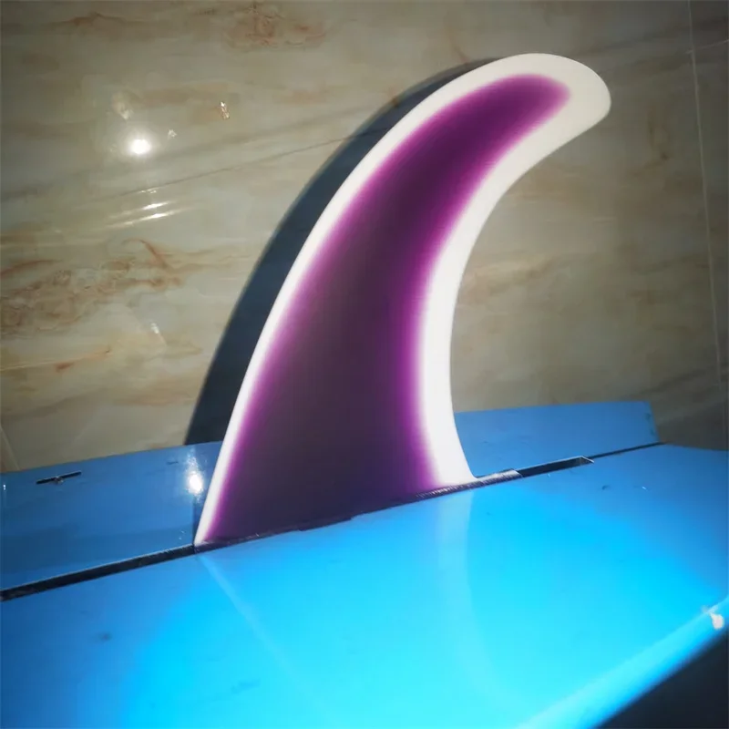 BiLong FCS 7 Inch LB Single BOX Longboard Fin Performance 7" Surfboard Fin Fiberglass Paddle Board Inflatable Electric Surfboard