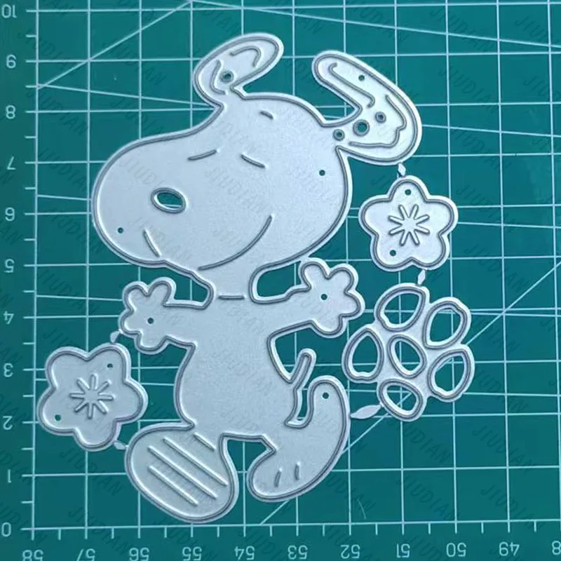 동물 개 꽃 선물 상자 DIY Scrapbooking 사진 앨범 공예 Decorat 종이 템플릿 공예 선물 카드에 대한 금속 절단 다이