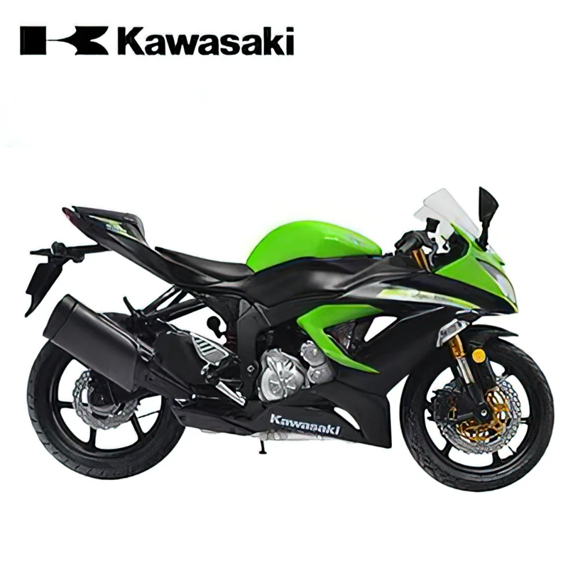 1/12 Kawasaki Ninja ZX-6R Alloy Racing Cross-country Motorcycle