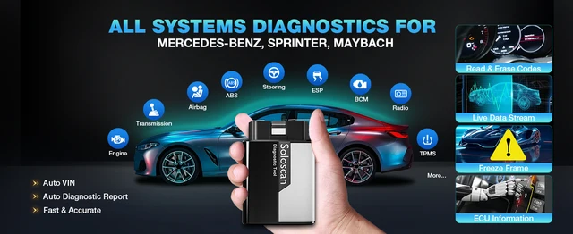 Scanner OBD2 Soloscan Per VW/Audi/Seat/Skoda - Diagnosi Completa, Bluetooth, Aggiornamenti Gratis A Vita - Foto 4