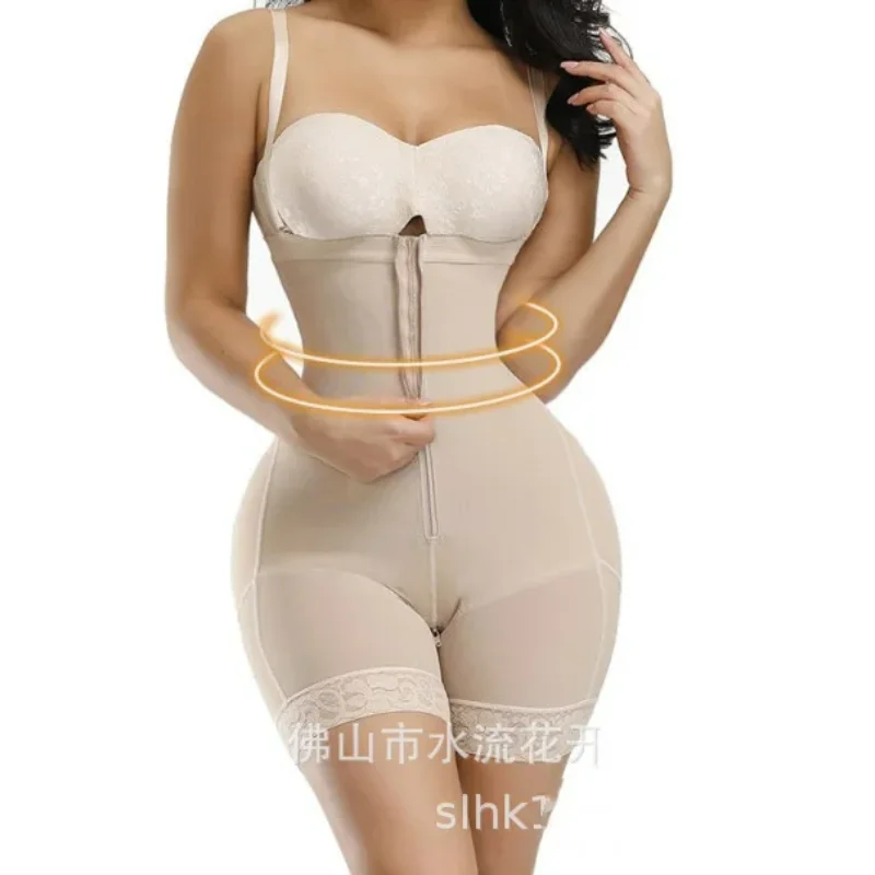 

Zipper high waisted Girdle Full Body Shaper Lift Up Butt Lifter Bodysuits Tummy Control Panties Waist Trainer Thigh Slimmer