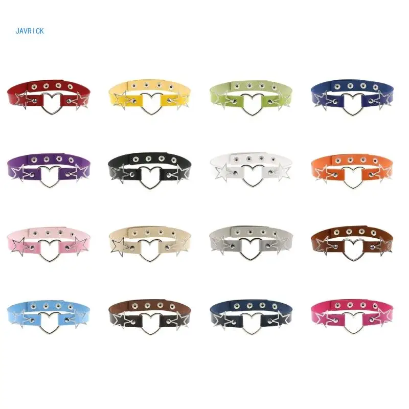 

Fashion Trend Harajuku Leather- Collarbone Chain Temperament Simple Necklace