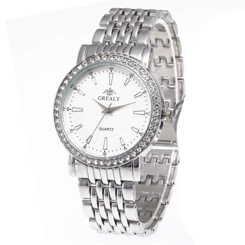 Casual Watches Women Luxury Fashion Lovers Watch Rhinestone Stainless steel Quartz Watch -S6c9161d0c5684e1ab92aa53faa1191d5G