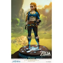  Stock 100% Original First 4 Figures LINK Revali MIPHA Zelda URBOSA The Legend of Zelda Breath of The Wild Game Character Model 