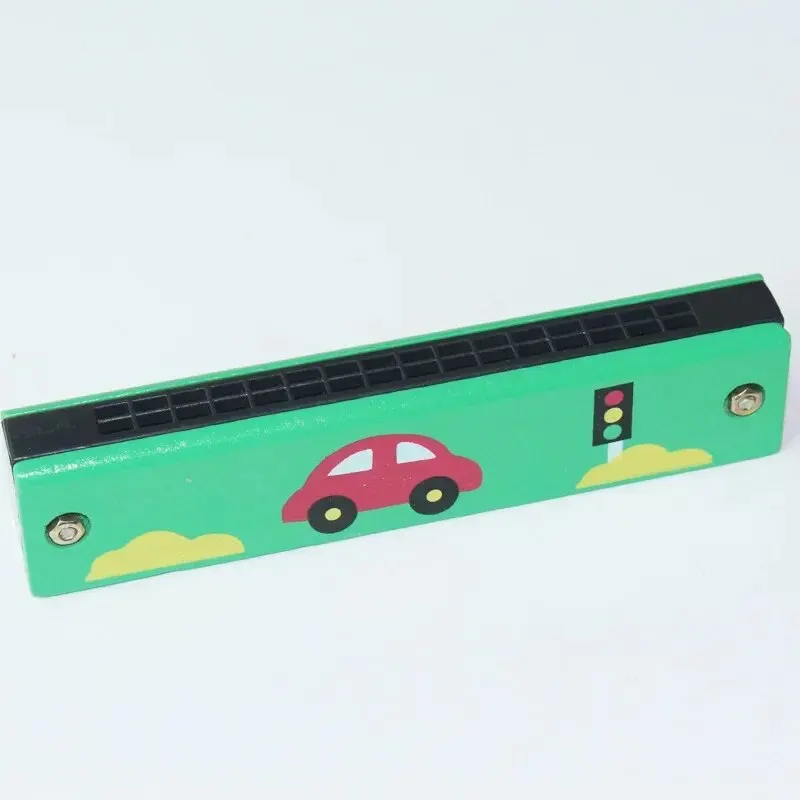 Green small car