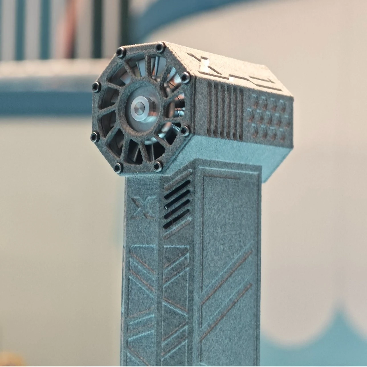 Multi-purpose Turbo Jet Fan Mini Turbo Ventilador Violento Construir na Bateria Novo - Imagem 2