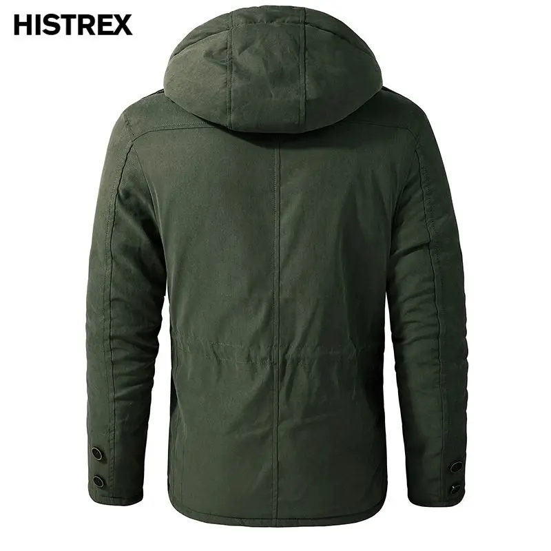 Рисунок 5 - Мужчины толстые теплые парки зимняя куртка