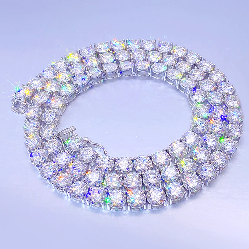 Рисунок 3 - Ожерелье из теннисной цепи с муассанитом 6