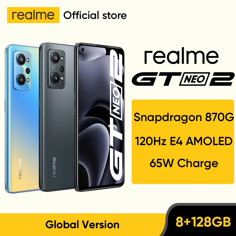 Realme GT Neo 2 5G, Smartphone con Snapdragon 870, ocho...