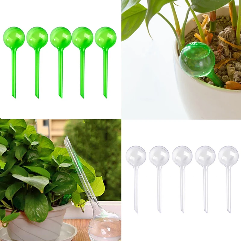 Automatic Plant Water Feeder Self Watering Plastic Ball Indoor Outdoor