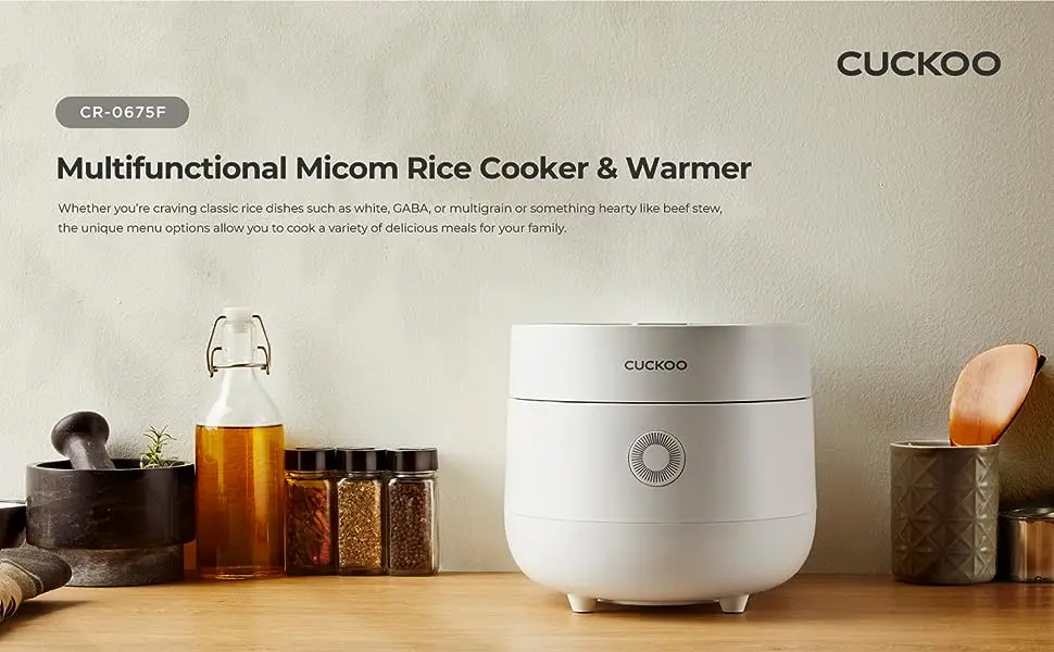 Cuckoo 6-cup Multifunctional Rice Cooker and Warmer