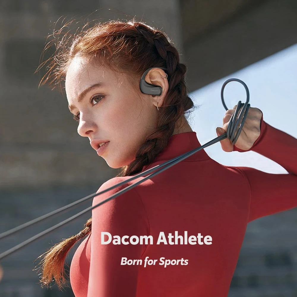 DACOM Wireless Headphones Sports Bluetooth Earphones IPX7 Waterproof 20H Playtime for Running AAC Wireless Headset images - 6