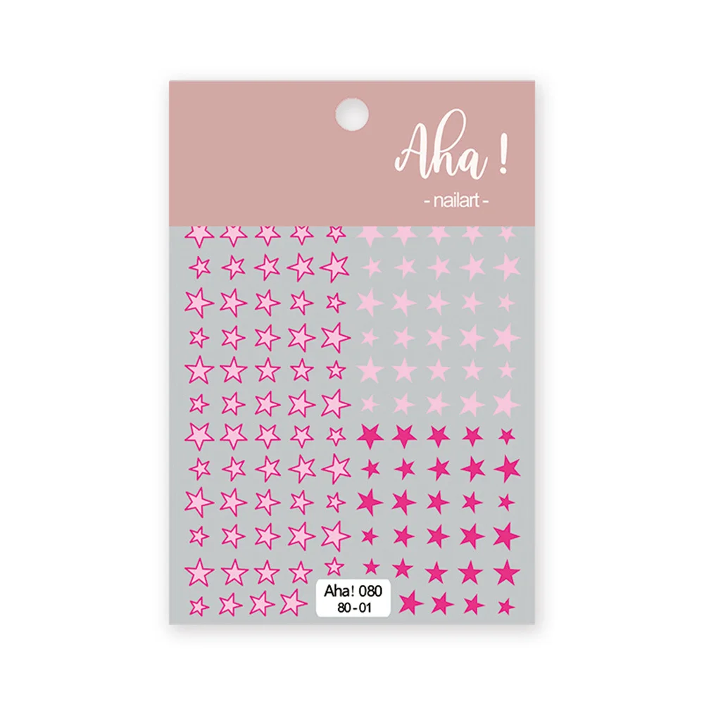 

Декоративные наклейки для ногтей, уникальный дизайн, наклейки в виде звезд, наклейки для дизайна ногтей, простые клейкие стикеры, цветные наклейки