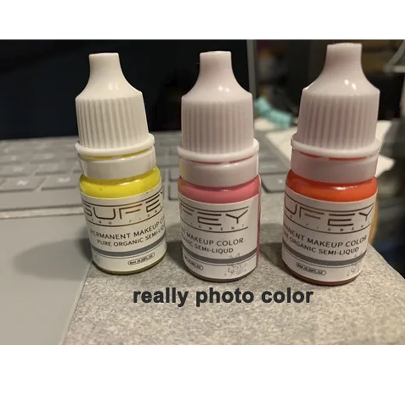 5ml Tattoo Pigment lip Tint Eyebrow tattoo inks Eyeliner Microblading for Permanent Makeup Supplies