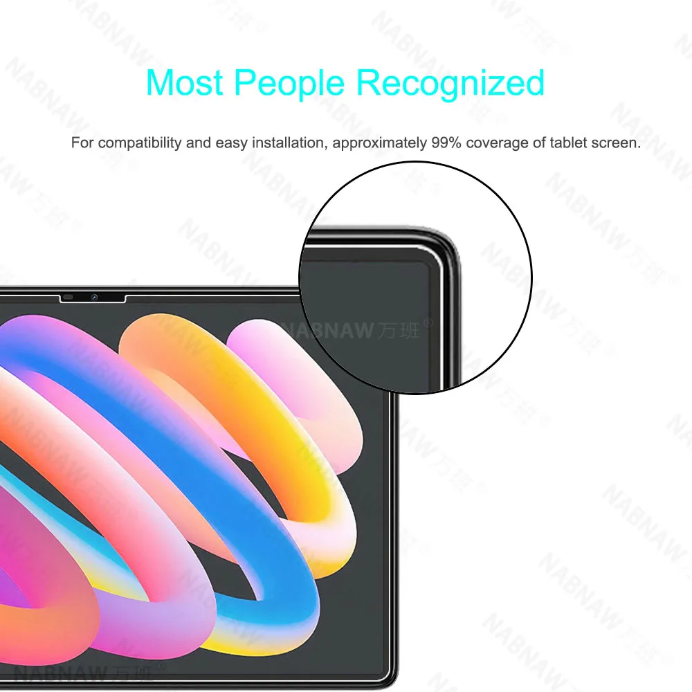 2 Pieces HD Scratch Proof Screen Protector Tempered Glass For N-ONE NPad Q 10.1-inch Tablet Protective Film Free Bubble 4