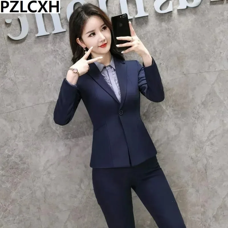 Business Women Clothing High-end Fashion Professional Suit Set Femininity President Work Clothes Small Interview Manager Suit