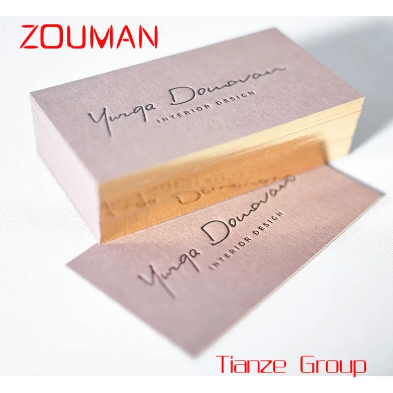 Custom , Custom Luxury Embossing Printing Art Texture Paper Business Card Matte VIP Membership Name Gift Cards