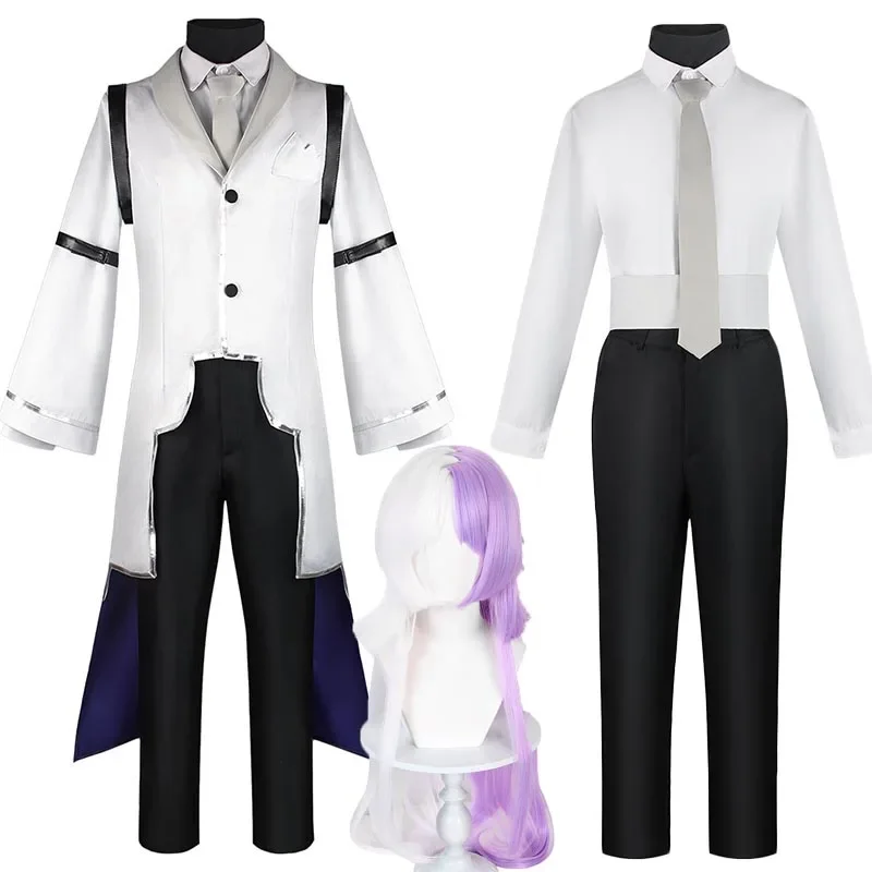 

Sigma Cosplay Costume Anime BSD 4th Sigma Trench Uniform Suit For Halloween Comic Con Sigma Outfits