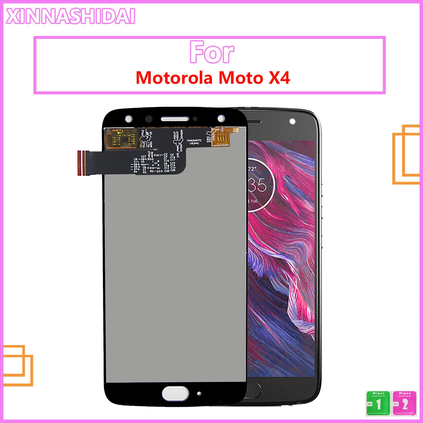 Pantalla LCD de 5,2 pulgadas para Moto X4, XT1900, XT1900 1, XT1900 4