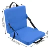Outdoor Foldable Cushion Outdoor Foldable Chair with Backrest Soft Sponge Cushion Back Chair for Stadium and Beach 6