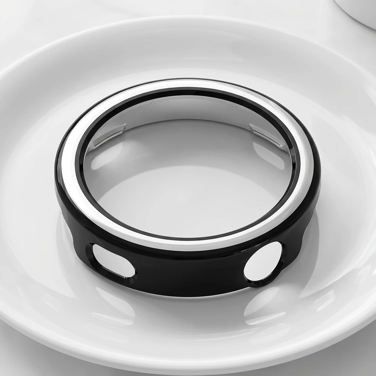 Elegant Protective Bumper Shell Frame with Diamond Cover