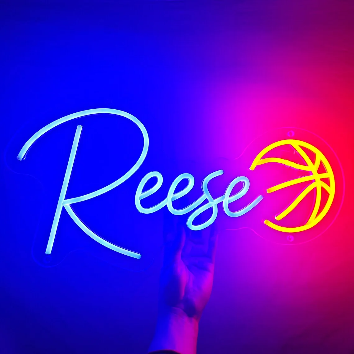 Maglia da calcio personalizzata Luce a specchio Nome della maglia personalizzata Numero uniforme Specchio da parete a LED Decorazione della camera da letto Regali per uomo ragazzo  15