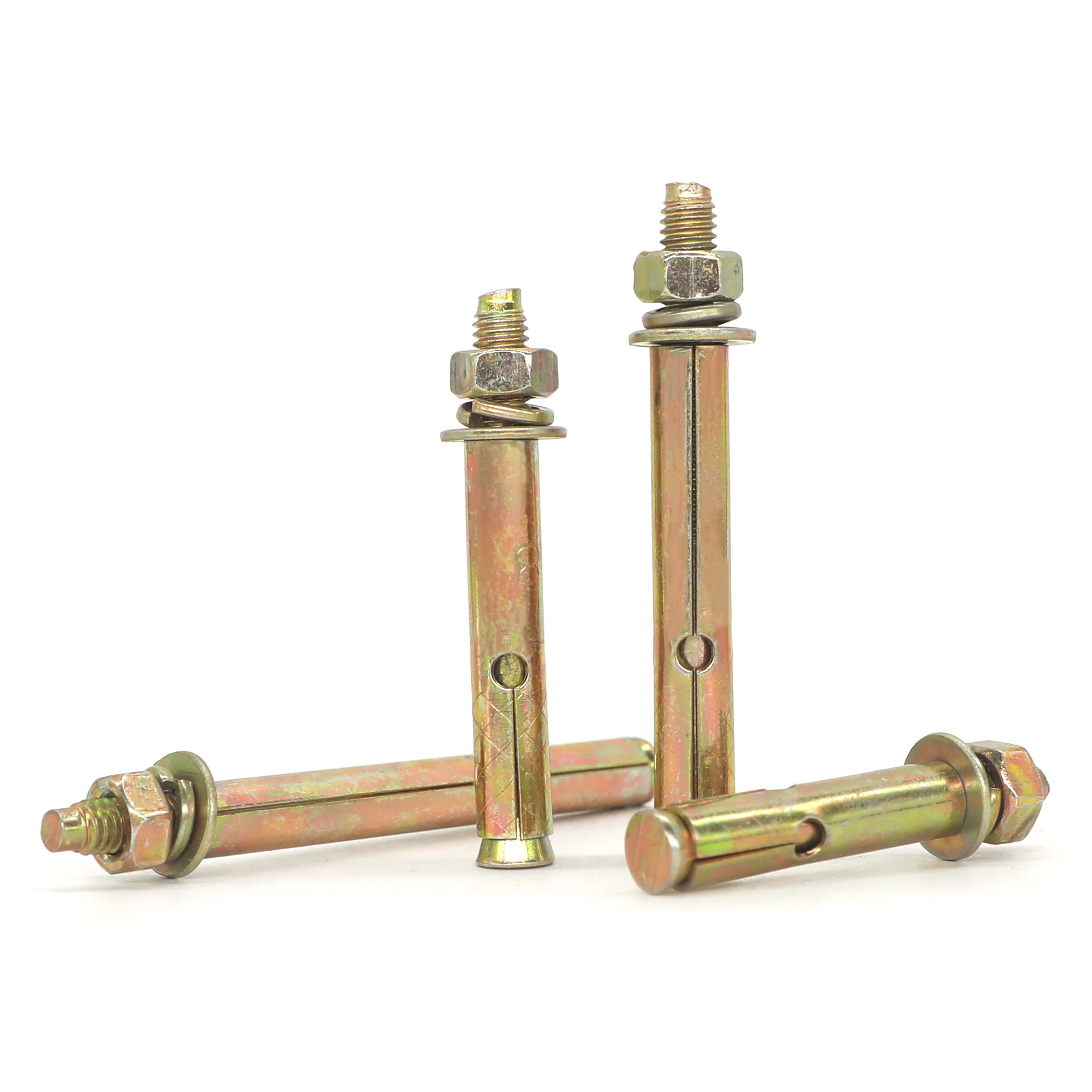 20pcs M10 External expansion screw expansion bolt tension explosion screw explosion screwCarbon Steel Expansion Bolt External