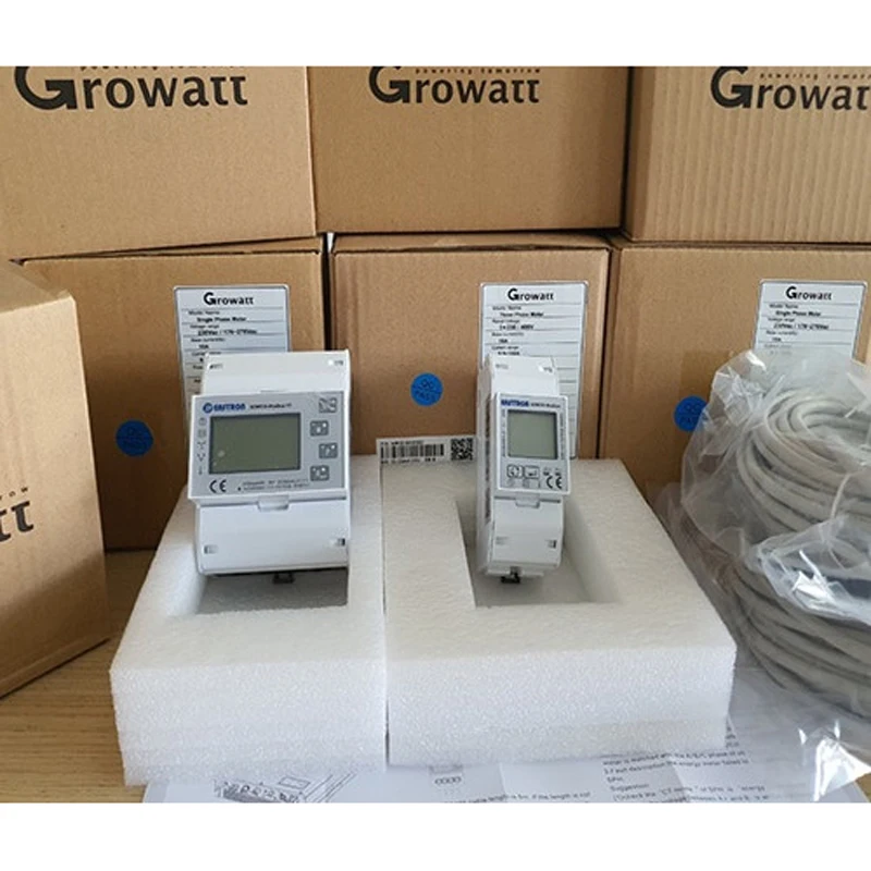 Growatt Smart Meter TPM-CT-E 250A IP51 Anti-refoulement Mètres de capteur de puissance intelligents - AliExpress
