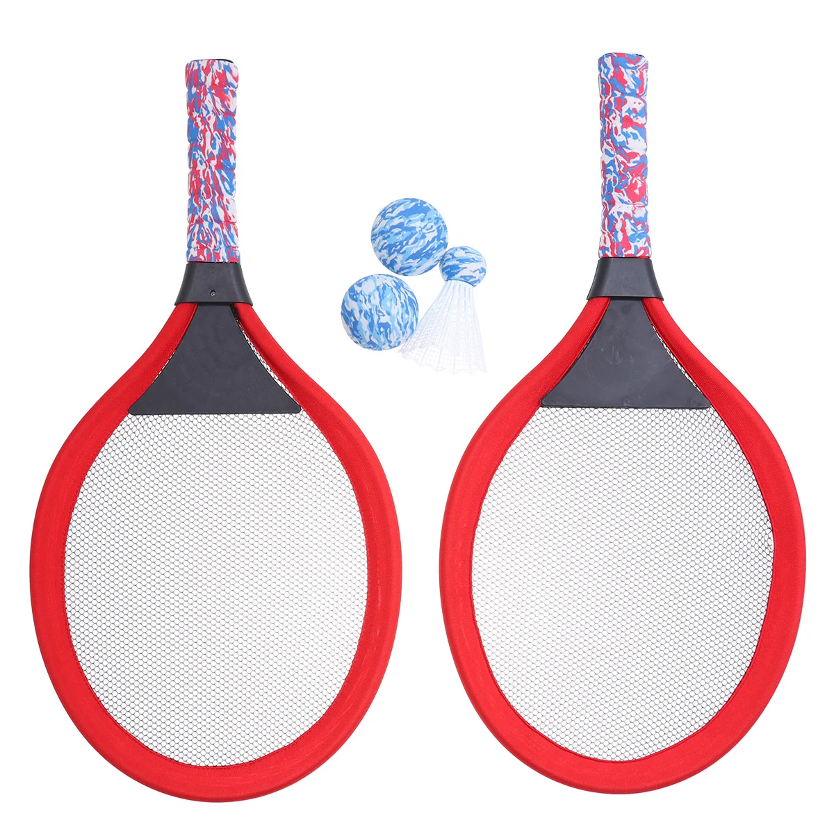 

Racket Tennis Kids Badminton Rackets S Children Beach Ball Sports Game Plastic Outdoor Set Oval Props Toddler Shape Palying