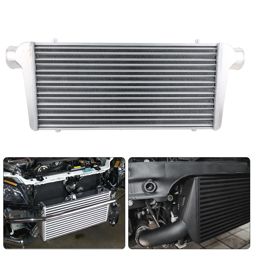 Automotive Intercooler Universal Front Mount Tube Charge Air Cooler Turbo OD63mm