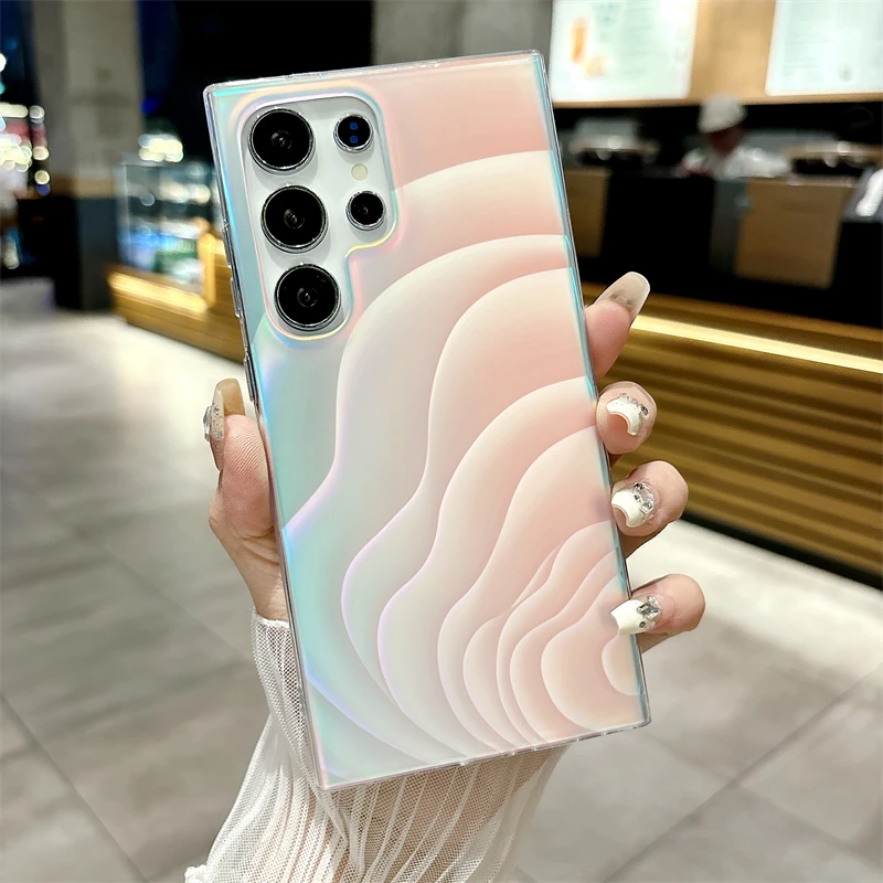 Vibrant Wavy Pattern Phone Case