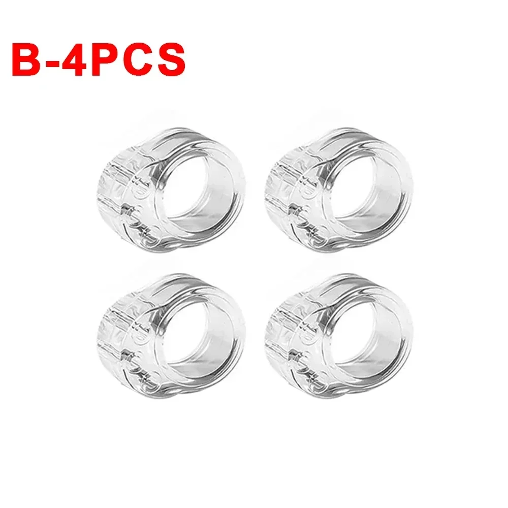 Transparent PVC Door Handle Stopper and Wall Protector - Shock Absorber