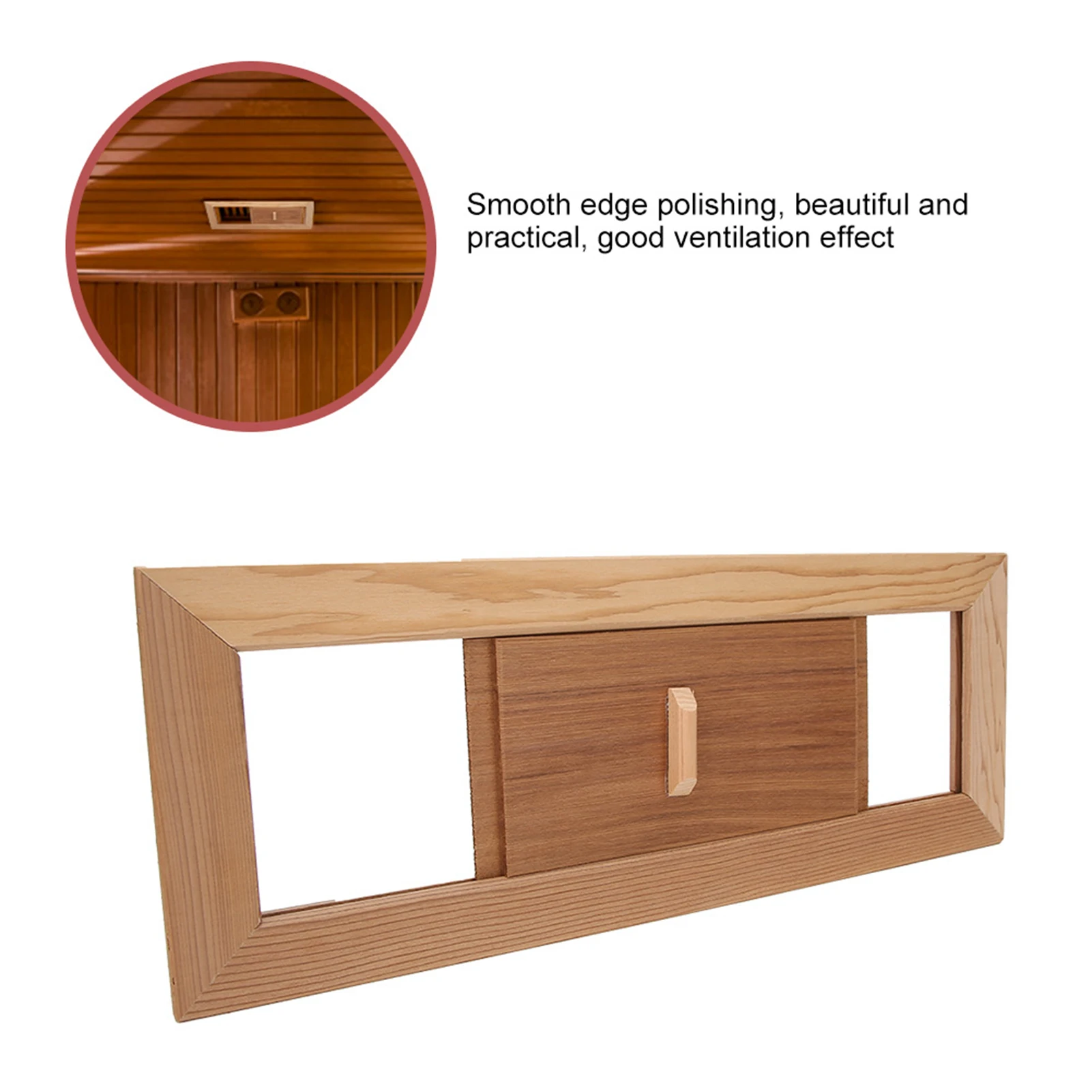 ZK30 Steam Room Sauna Room Air Ventilation Panel Air Vent Grille Sauna Accessory 3