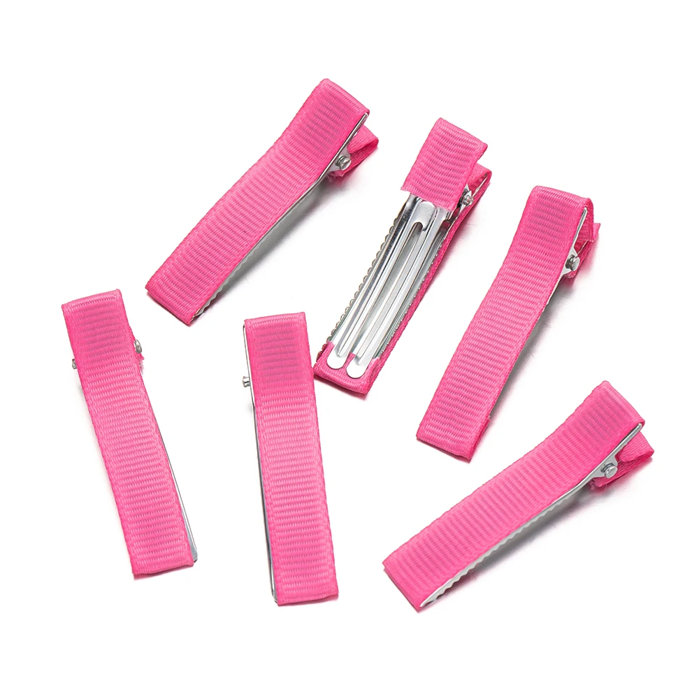 40 Fermagli Per Capelli A Fiocco Per Bambine E Ragazze, Clip A Coccodrillo Da 4,6 Cm, Accessori Per Capelli Multicolore