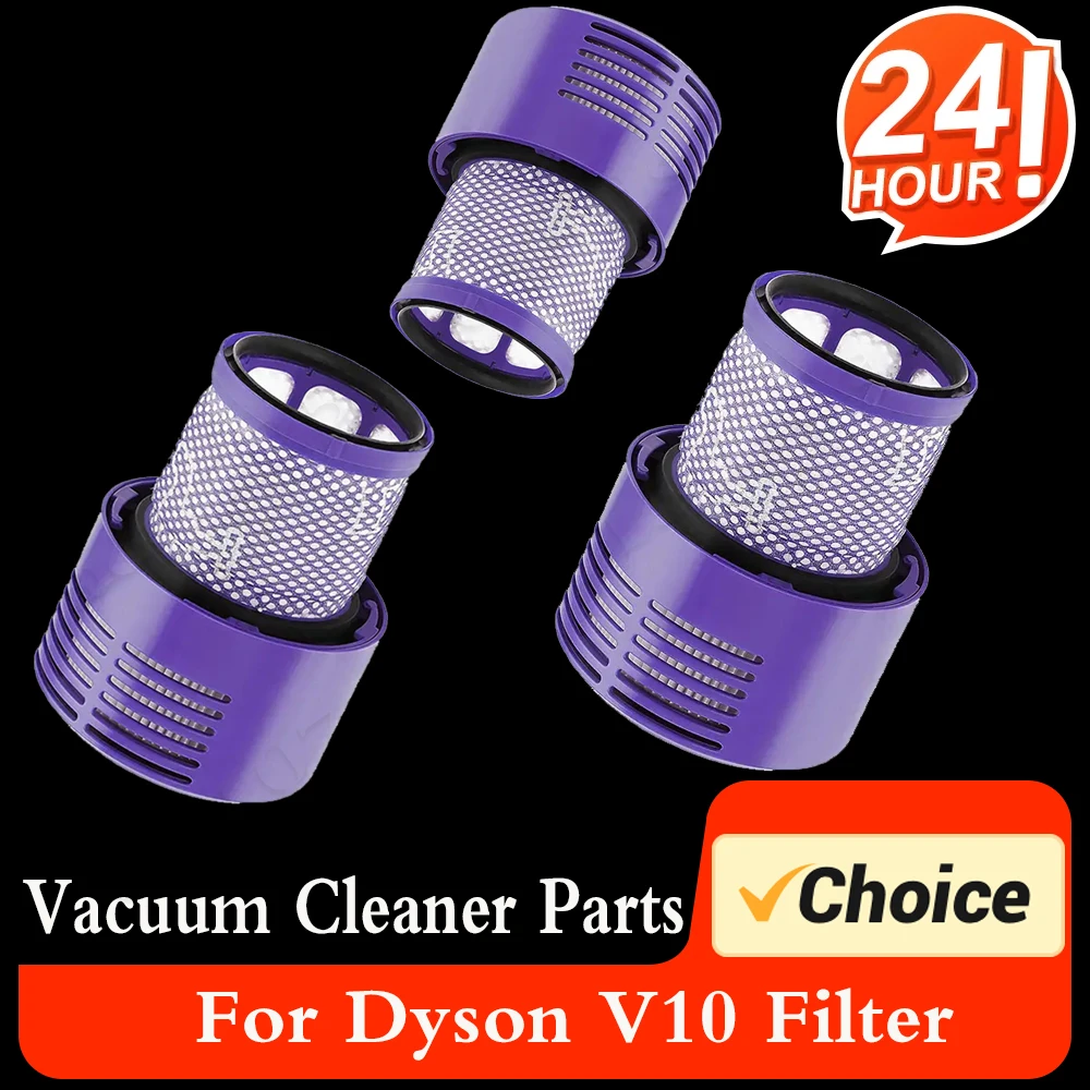 For Dyson V10 Accessories Dyson Filters SV12 Cyclone Cordless Vacuum  Cleaner Washable Replacement Post-Filter Spare