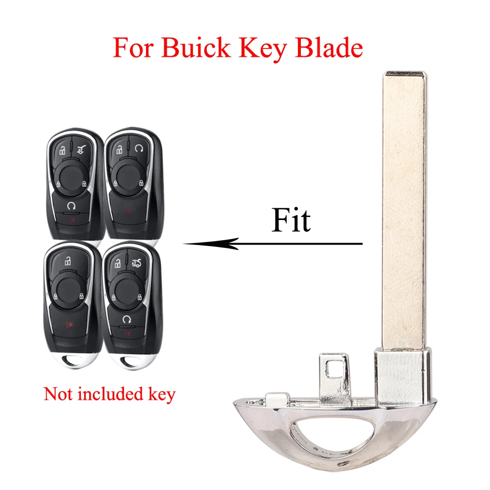 Jingyuqin Remote Car Key Blade Per Buick Envision Lacrosse Encore Regal Uncut Smart Auto Car Key Blade Sostituzione