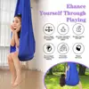 Kids Sensory Swing Elastic Therapy Swing Indoor Outdoor Yoga Suspension Beds Relaxing Calming Compression Therapy Swing Hammock 1