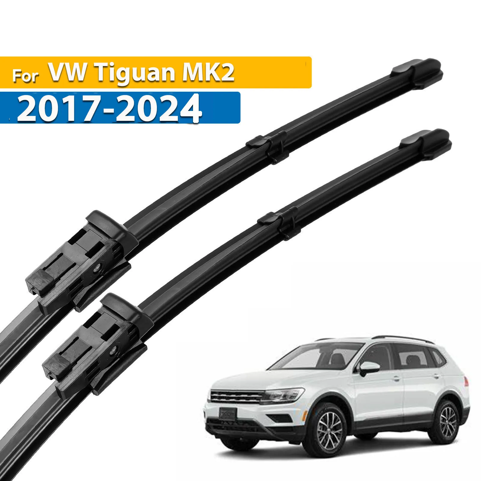 Wipers Blade Set For VW Tiguan MK2 2017-2023 Windshield LHD Front 11 thumbnail image