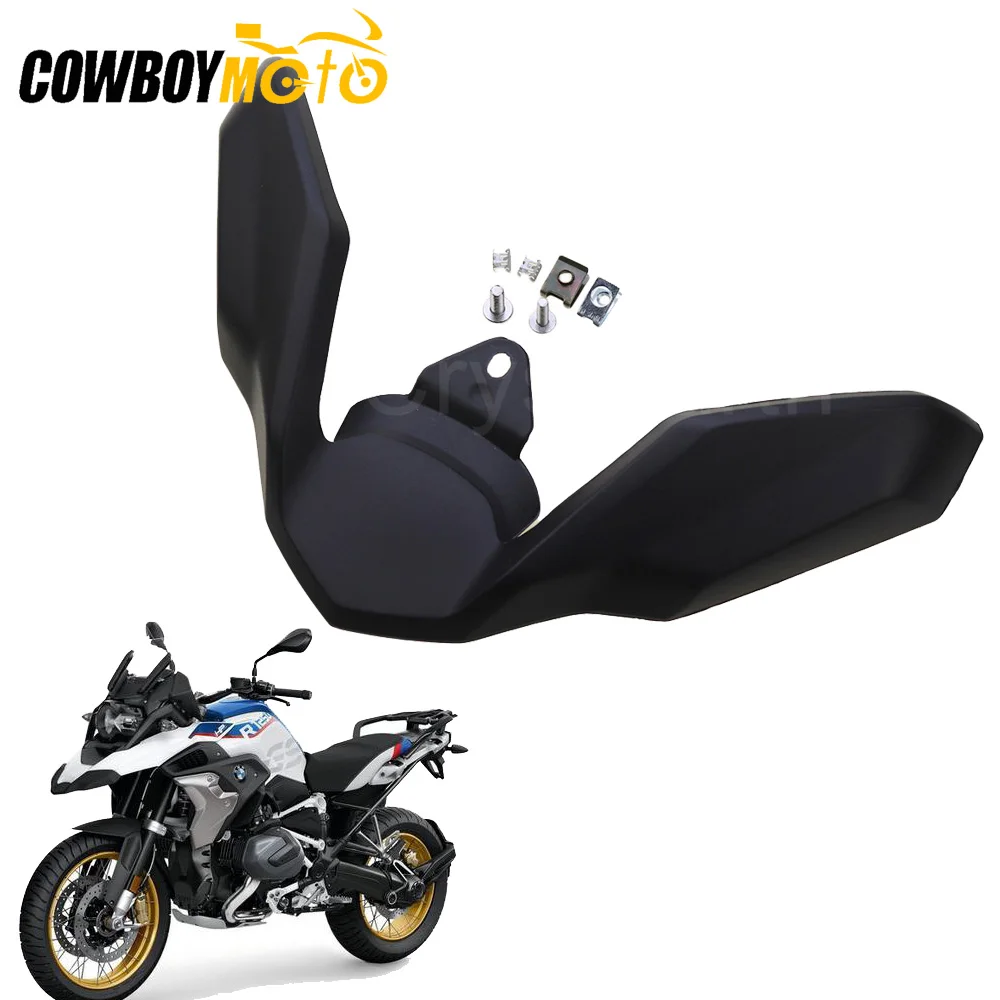 

Front Fender Motorcycle Parts Beak Exension Wheel Cover Cowl Black Fits For BMW R1200 GS LC 2018 2019 / R1250 GS 2019 Black