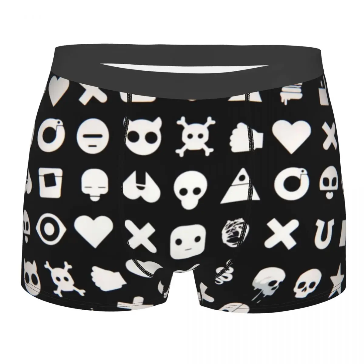 

Sign Men Boxer Briefs Underpants Love Death Robots Dicko Fantasy Drama Highly Breathable Top Quality Sexy Shorts Gift Idea