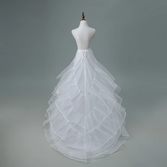Jupons Crinoline 3 Cerceau 1 Couche Robe De Mariage Jupon