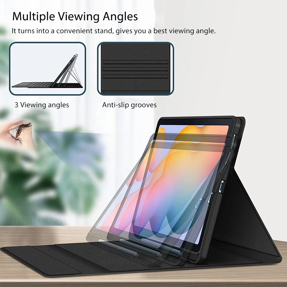 Capa Teclado para Samsung Capa para Tablet Galaxy Tab s9 fe Plus s8 s9 Ultra s7 fe a8 a9 Plus s6 Lite Capa Teclado Mágico - Imagem 4
