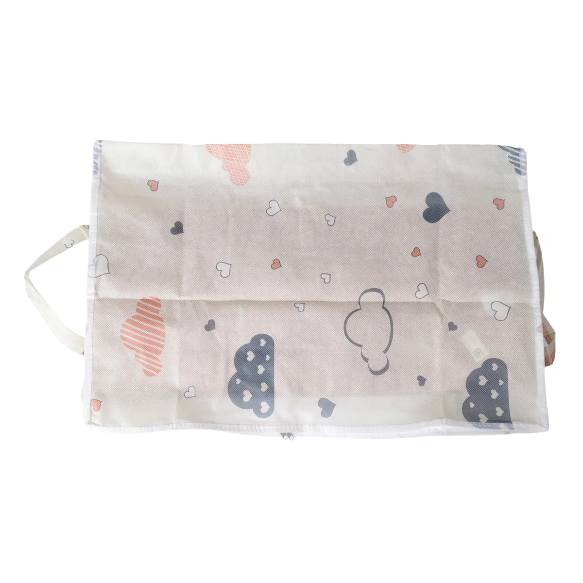 Storage Bag, Clothes Storage Comforter Storage Bag, Folding Organizer Bag with Handle, for Organizing Bedroom A 3